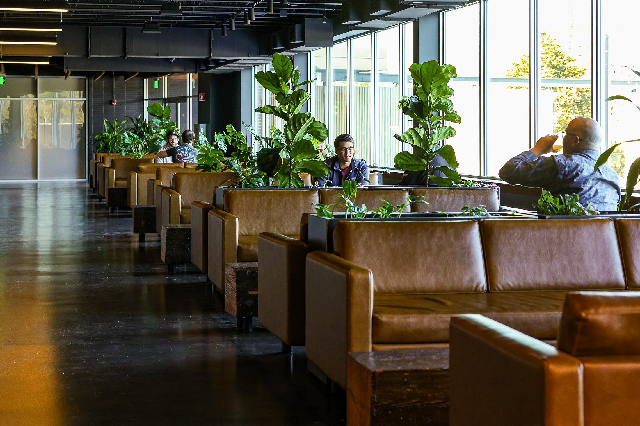 Taproom seating