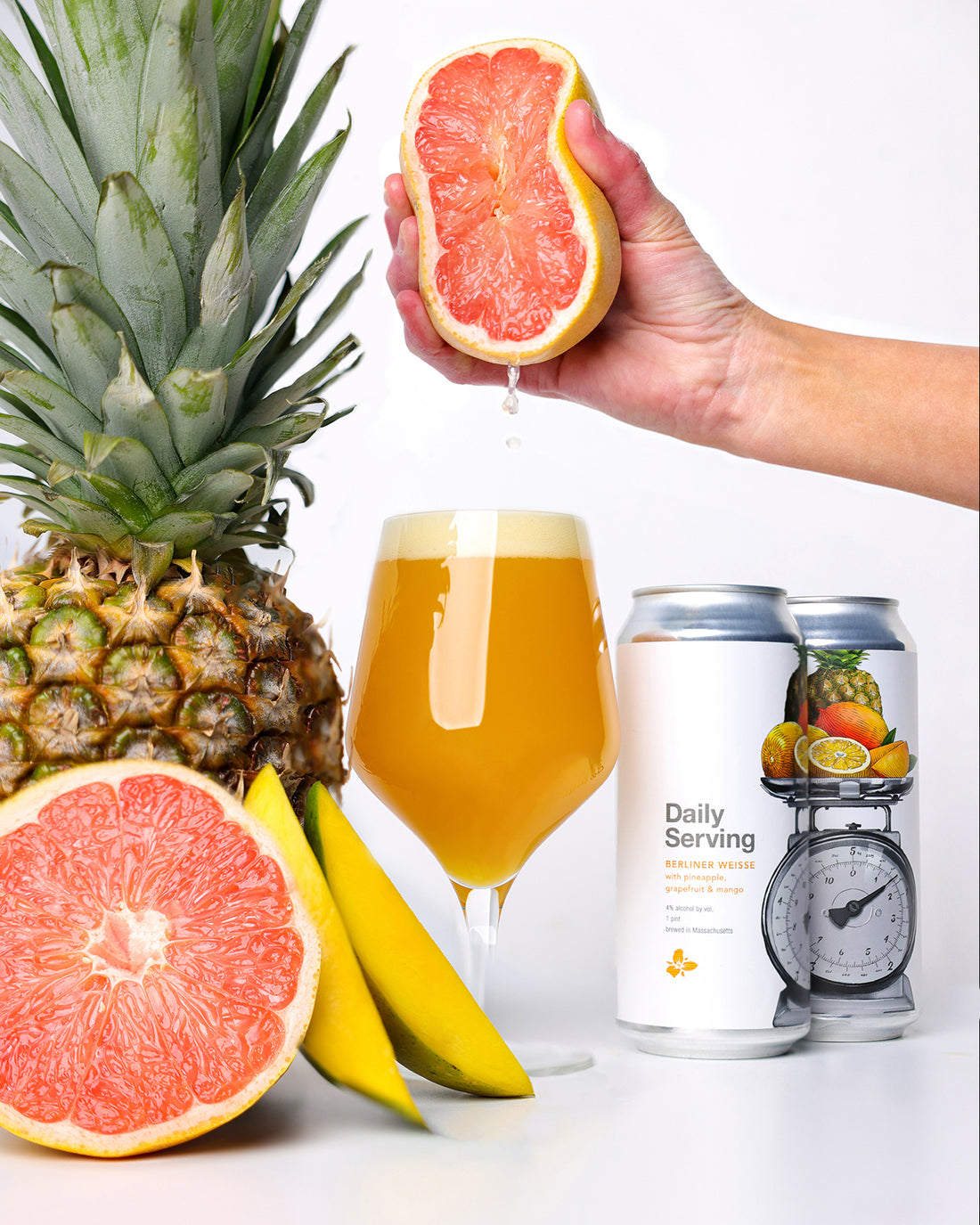 Daily Serving Pineapple, Grapefruit & Mango