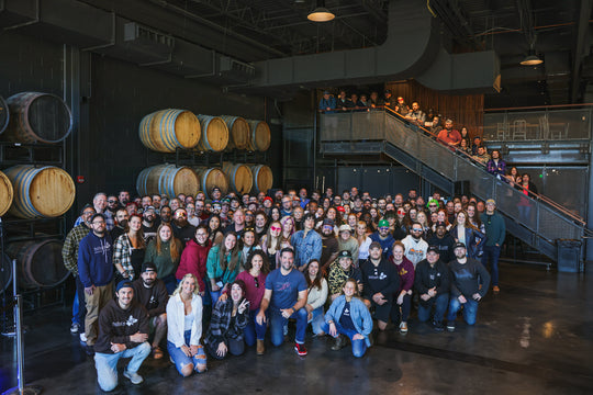 Employee and staff of Trillium Brewing Company