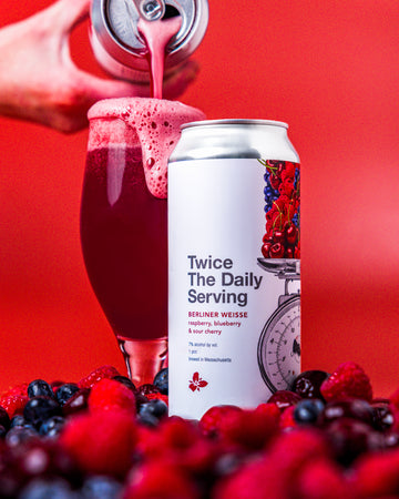 Twice the Daily Serving: Raspberry, Blueberry & Sour Cherrry